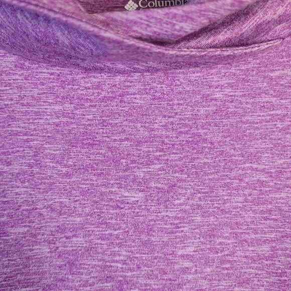 COLUMBIA split mock neck sweatshirt - Picture 8 of 11